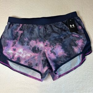 Under Armour Women's Dynamic Pink and‎ Black Athletic Shorts